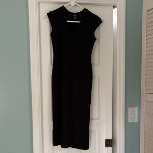GAP Black Midi Dress
